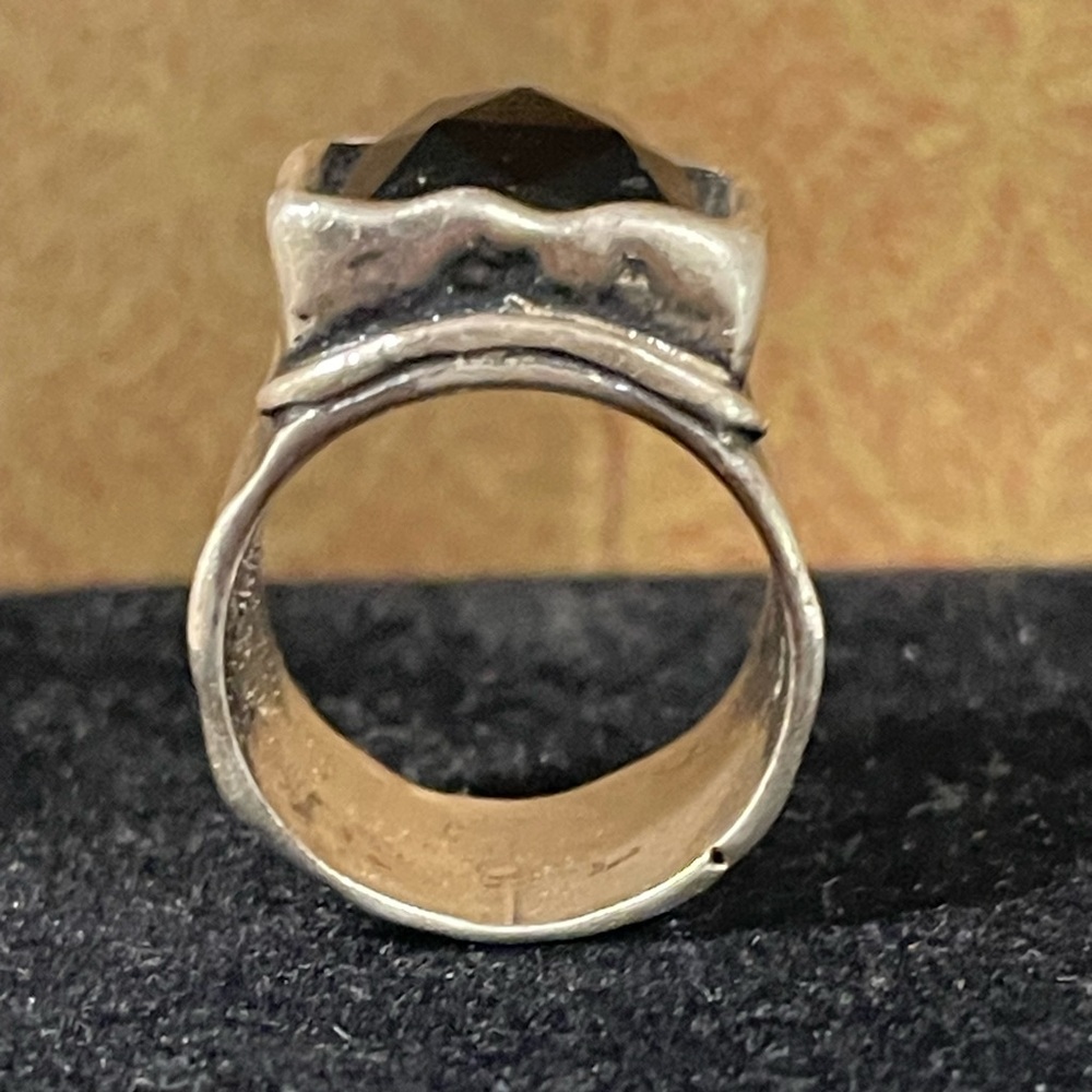 Silpada Sterling Silver and Quartz Ring US6